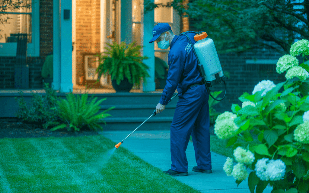 Spraying for Mosquitoes in Apison